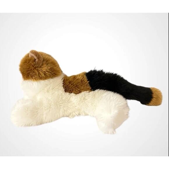 Aurora Puppet Cat Plush Long Hair 14” Length - Picture 2 of 5